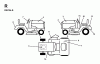 Jonsered LR12 (1998-04) - Lawn & Garden Tractor (Canada) Ricambi DECALS