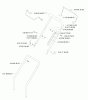 Jonsered 560 RD - Walk-Behind Mower (2001-03) Listas de piezas de repuesto y dibujos HANDLE CONTROLS