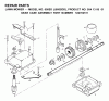 Jonsered 600SD (J600SDD, 954130031) - Walk-Behind Mower (2000-03) Listas de piezas de repuesto y dibujos GEAR CASE