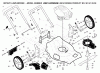 Jonsered LM2153CMDAW (96141005902) - Walk-Behind Mower (2007-07) Listas de piezas de repuesto y dibujos CHASSIS ENCLOSURES