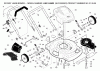 Jonsered LM2155MD (96121000803) - Walk-Behind Mower (2007-06) Listas de piezas de repuesto y dibujos PRODUCT COMPLETE #1