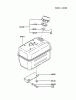 Kawasaki Motoren FA130D-BS19 - Kawasaki FA130D 4-Stroke Engine Ricambi FUEL-TANK/FUEL-VALVE