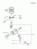 Kawasaki Motoren FA130D-CS08 - Kawasaki FA130D 4-Stroke Engine Ricambi PISTON/CRANKSHAFT