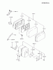 Kawasaki Motoren FA130D-BS07 - Kawasaki FA130D 4-Stroke Engine Ricambi AIR-FILTER/MUFFLER