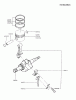 Kawasaki Motoren FA130R-FS00 - Kawasaki FA130R 4-Stroke Engine Ricambi PISTON/CRANKSHAFT