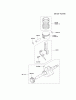 Kawasaki Motoren FE120D-BS01 - Kawasaki FE120D 4-Stroke Engine Ricambi PISTON/CRANKSHAFT