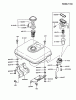 Kawasaki Motoren FA210D-AS23 - Kawasaki FA210D 4-Stroke Engine Ricambi FUEL-TANK/FUEL-VALVE