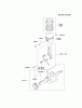 Kawasaki Motoren FE120D-FS02 - Kawasaki FE120D 4-Stroke Engine Ricambi PISTON/CRANKSHAFT