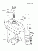 Kawasaki Motoren FE290D-BS02 - Kawasaki FE290D 4-Stroke Engine Ricambi FUEL-TANK/FUEL-VALVE