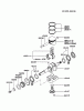Kawasaki Motoren FE290D-BS02 - Kawasaki FE290D 4-Stroke Engine Ricambi PISTON/CRANKSHAFT #1