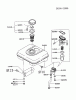 Kawasaki Motoren FA076D-CS09 - Kawasaki FA076D 4-Stroke Engine Ricambi FUEL-TANK/FUEL-VALVE
