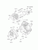 Kawasaki Motoren FE350D-ES12 - Kawasaki FE350D 4-Stroke Engine Ricambi CYLINDER/CRANKCASE
