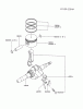 Kawasaki Motoren FA210D-FS05 - Kawasaki FA210D 4-Stroke Engine Ricambi PISTON/CRANKSHAFT