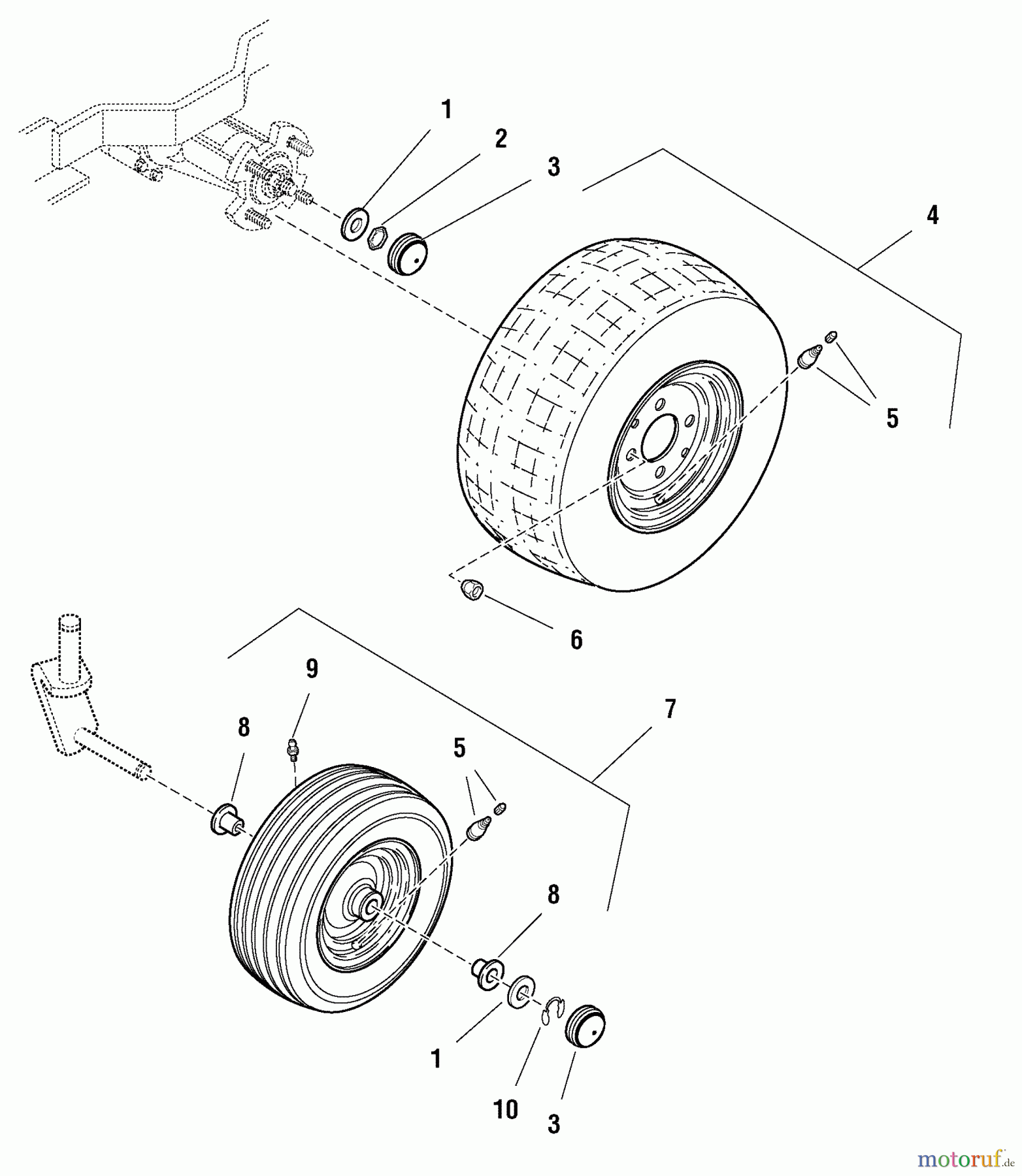 Murray Nullwendekreismäher, Zero-Turn ZT1644E (2690431) - Murray , 16HP Hydro w/44