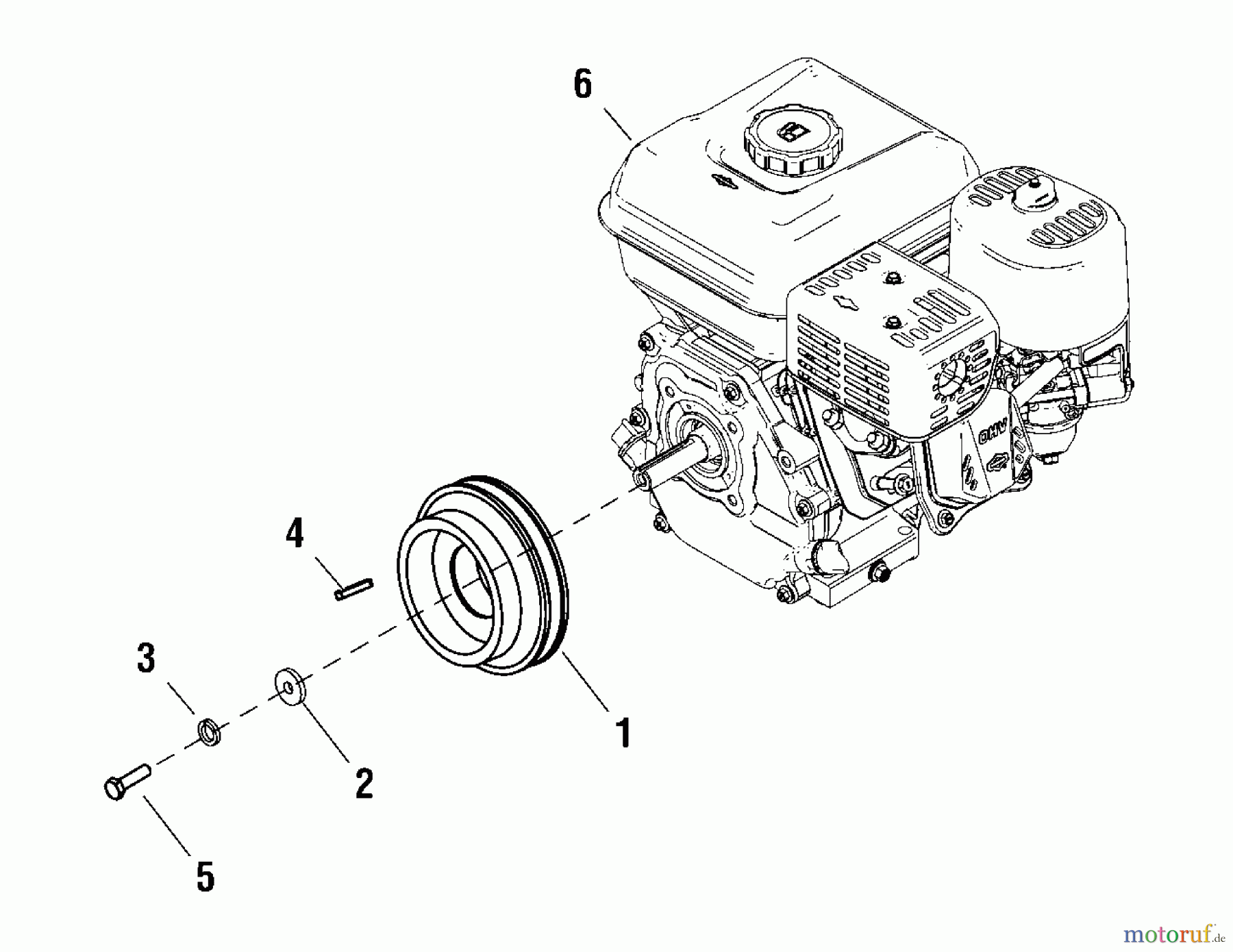  Murray Sonstiges EX150WT-C (866053) - Briggs & Stratton Compactor Engine Group (80003748)