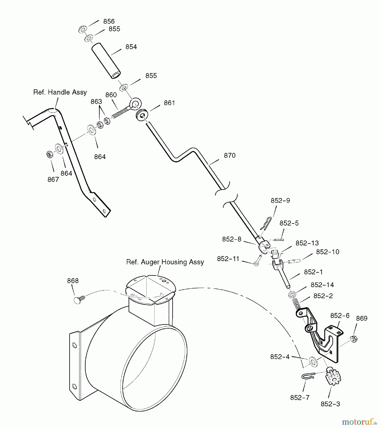  Murray Schneefräsen 1695459 (900/26) - Murray Ultra 26