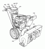 Murray 1695721 - 33" Dual Stage Snow Thrower (2009) Ricambi Decals (2988359)