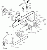 Murray 536.889252 - Craftsman 33" Dual Stage Snow Thrower (2004) (Sears) Ricambi Auger Housing