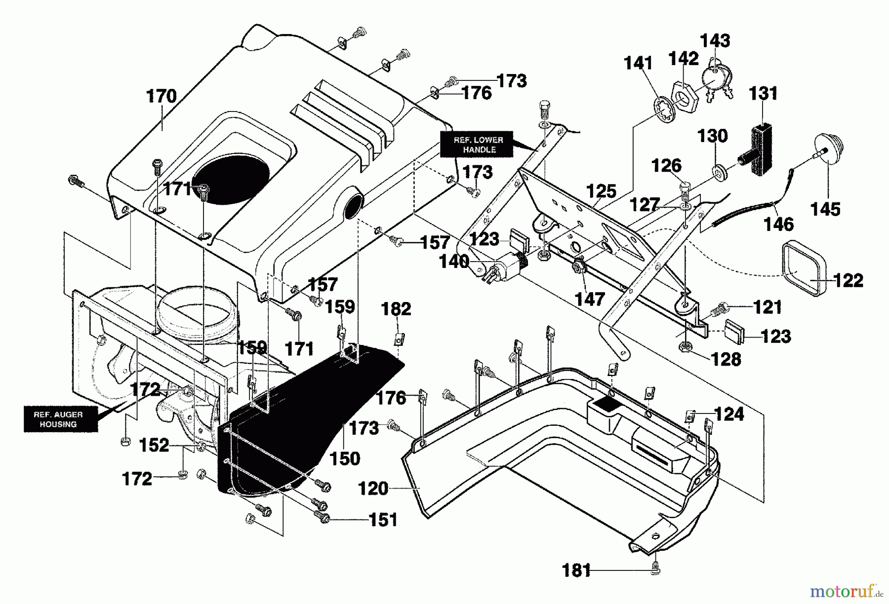 Murray Schneefräsen 621451x0NA - B&S/Murray 21
