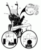 Murray 622505x0A - B&S/ 22" Dual Stage Snow Thrower (2003) (Northern Tool) Ricambi Decals
