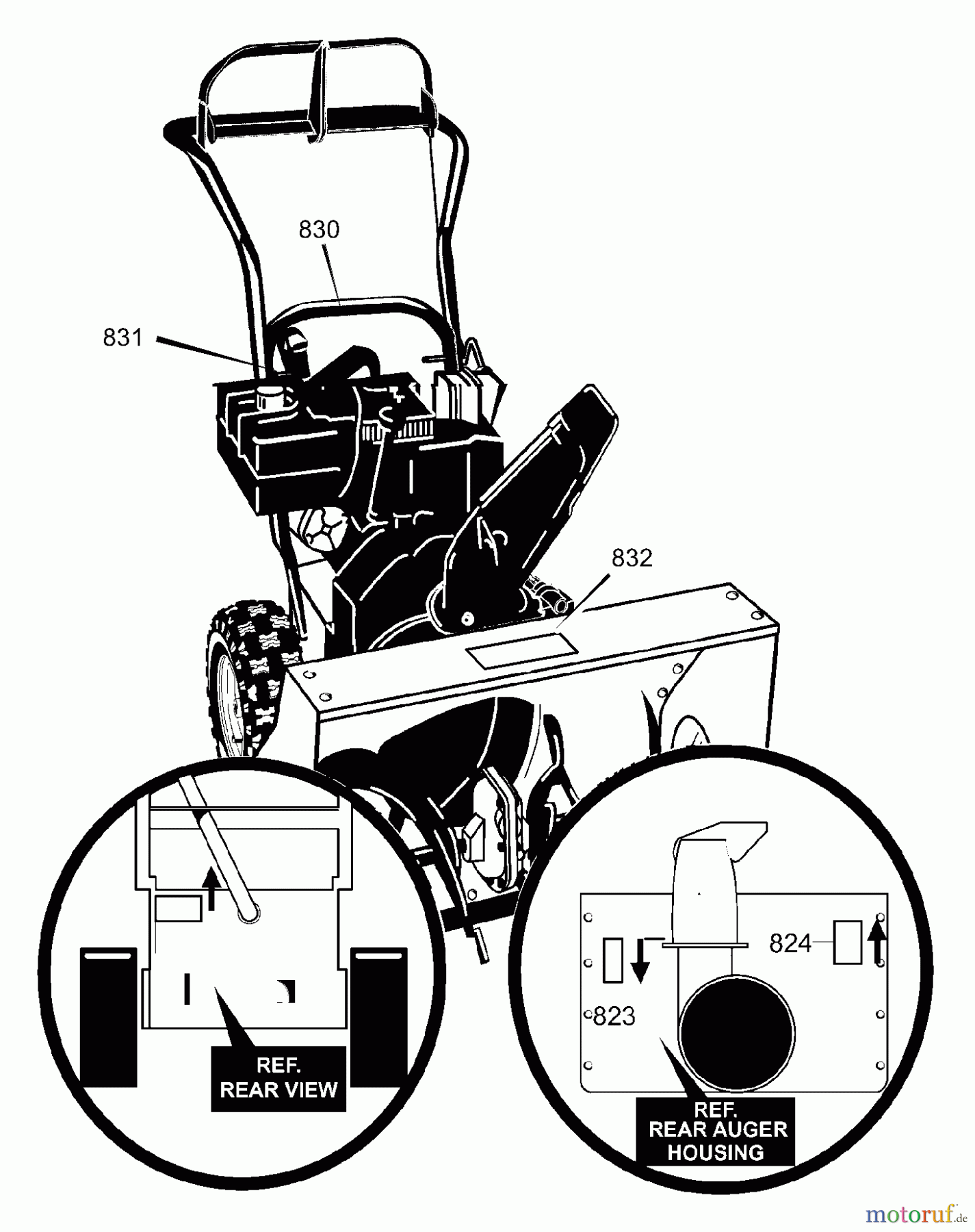 Murray Schneefräsen 622505x4A - Murray 22