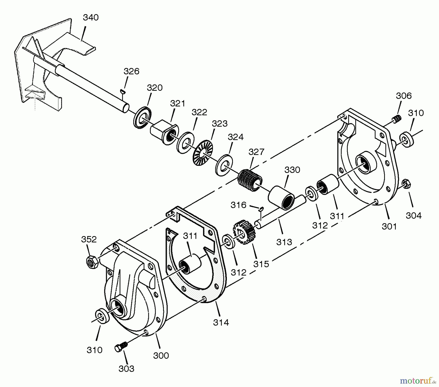 Murray Schneefräsen 627108x31C - Scotts 27