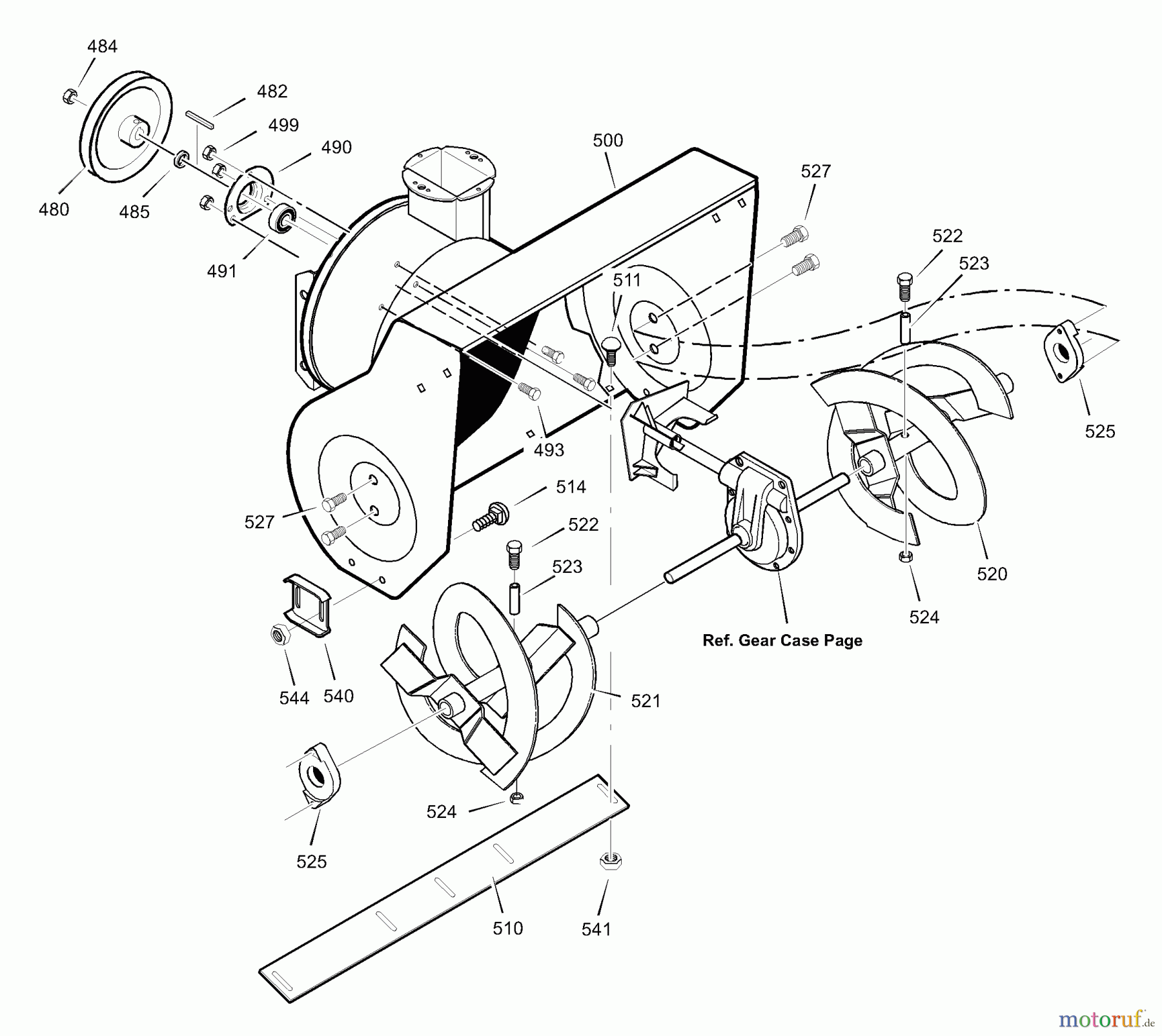  Murray Schneefräsen 627858x43A - Yard King 27