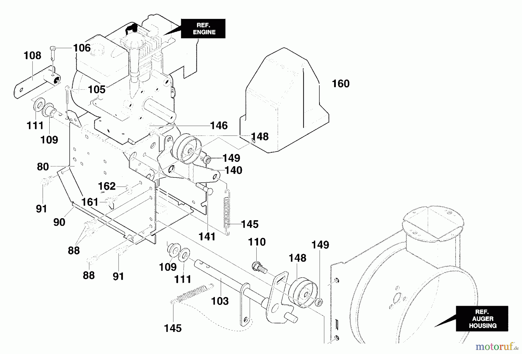  Murray Schneefräsen 629104x35B - B&S/Murray 29