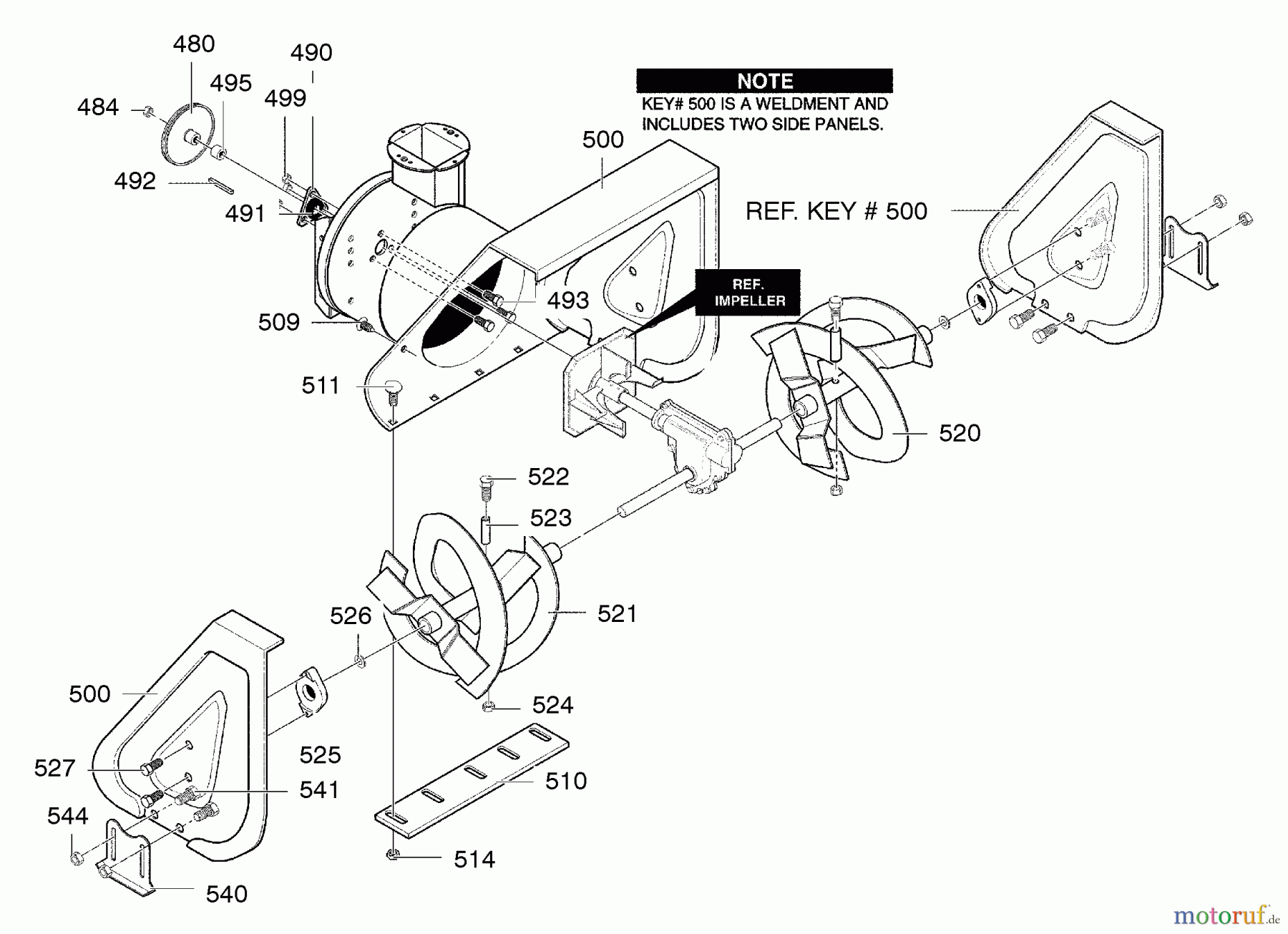  Murray Schneefräsen 629104x89C - Yard King Performance 29