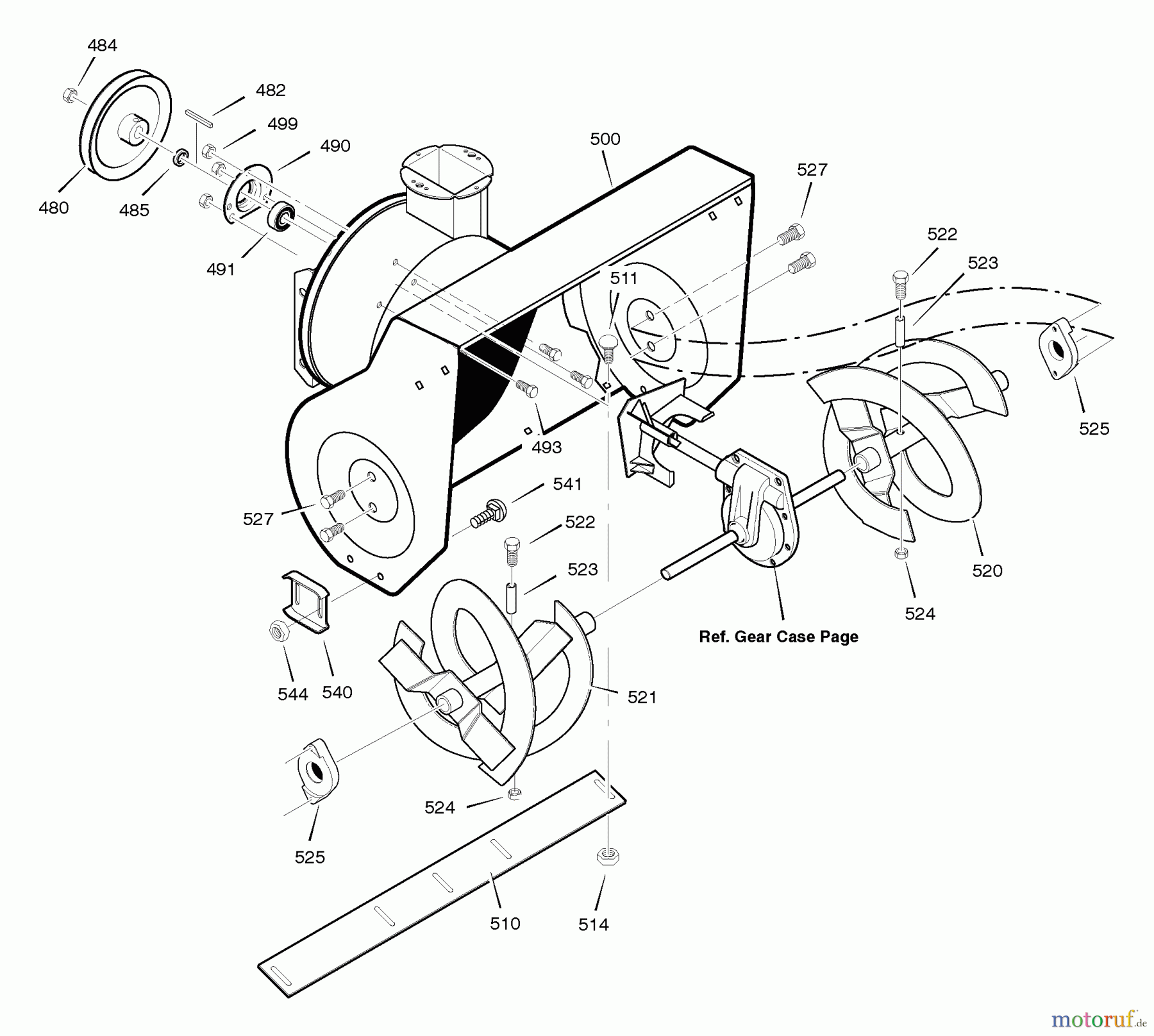  Murray Schneefräsen 629109x0A - B&S/Murray 29