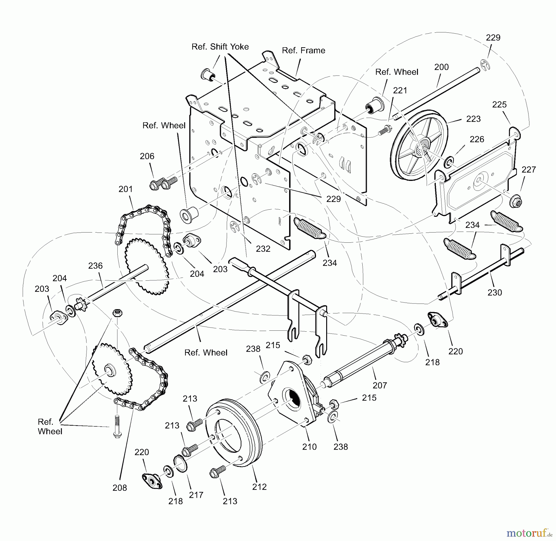  Murray Schneefräsen 629109x31C - Scotts 29