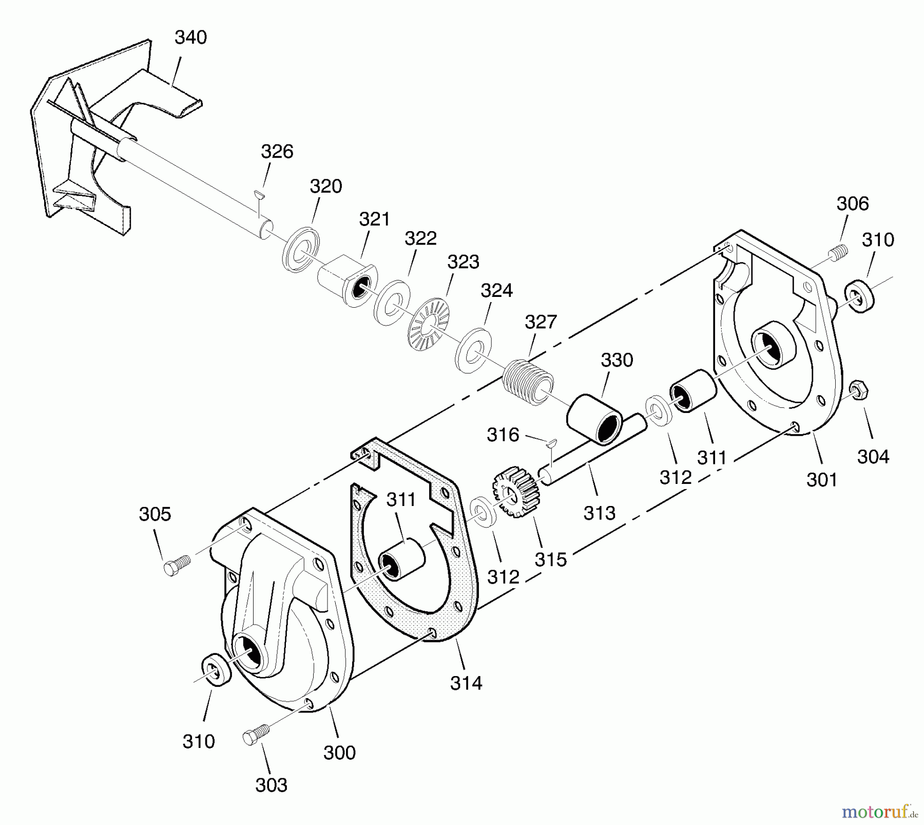  Murray Schneefräsen 629118x43A - Yard King 29