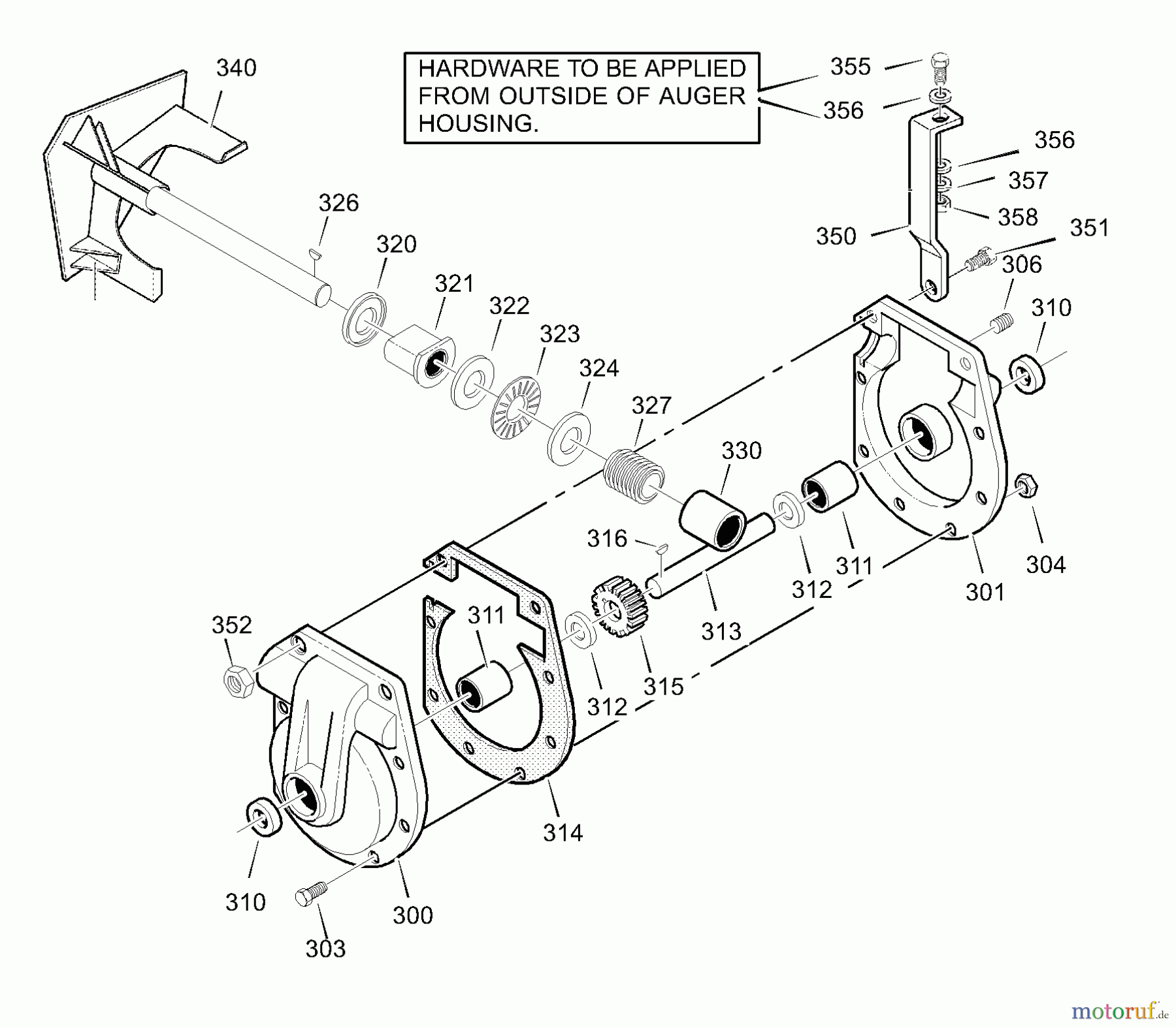  Murray Schneefräsen 631128x31C - Scotts 31