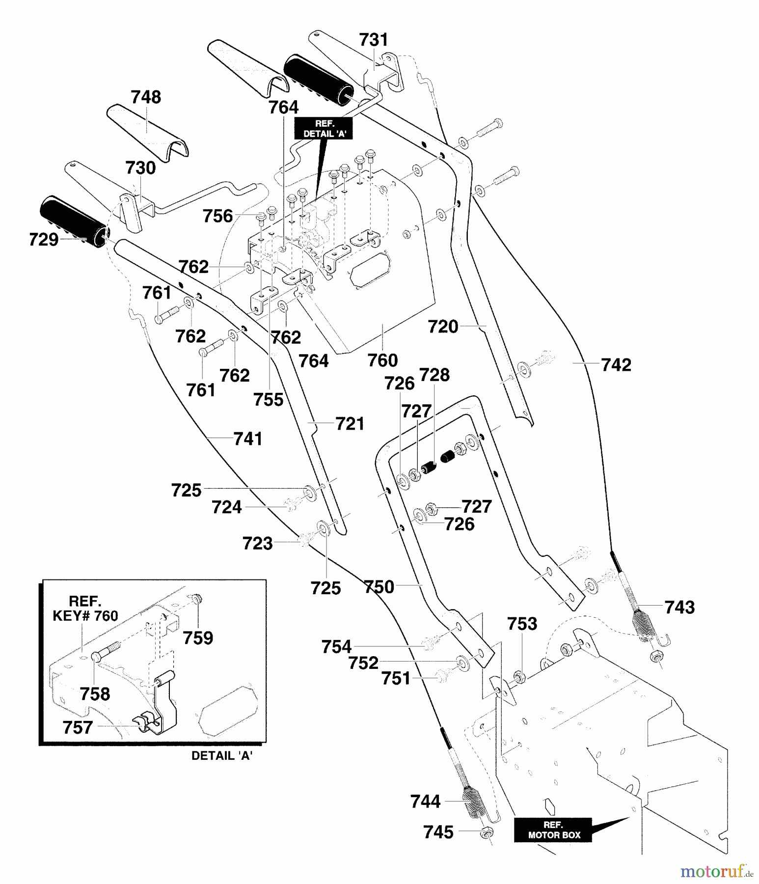  Murray Schneefräsen 633134x31A - Scotts 33