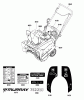 Murray 7522ES (1696273-00) - 22" Single Stage Snowthrower, 8HP (2012) Ricambi Decals Group (2990721)
