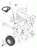 Murray 40508x92F - B&S/ 40" Lawn Tractor (2002) (Walmart) Listas de piezas de repuesto y dibujos Steering