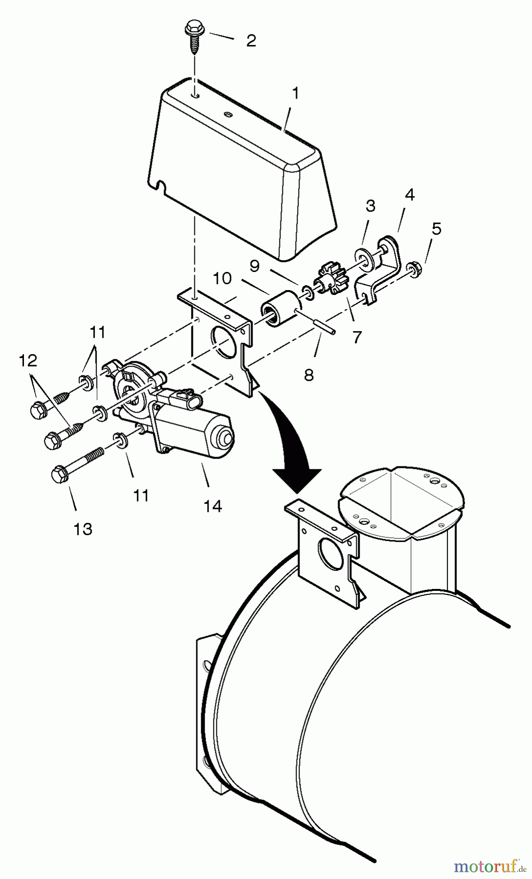  Murray Schneefräsen C950-52313-3 - Craftsman 32
