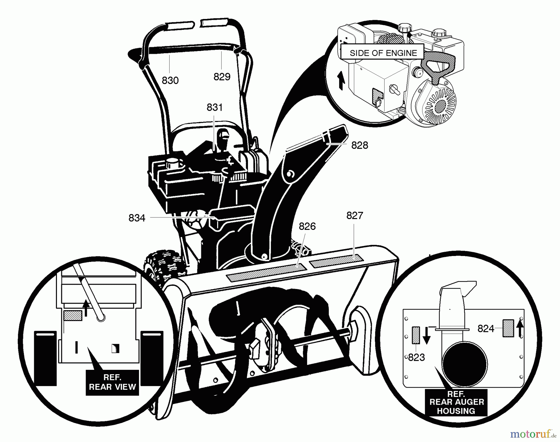 Murray Schneefräsen C950-52405-0 - Craftsman 22
