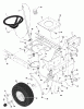 Murray 40530x83A - B&S/ 40" Lawn Tractor (1997) (Walmart) Listas de piezas de repuesto y dibujos Steering