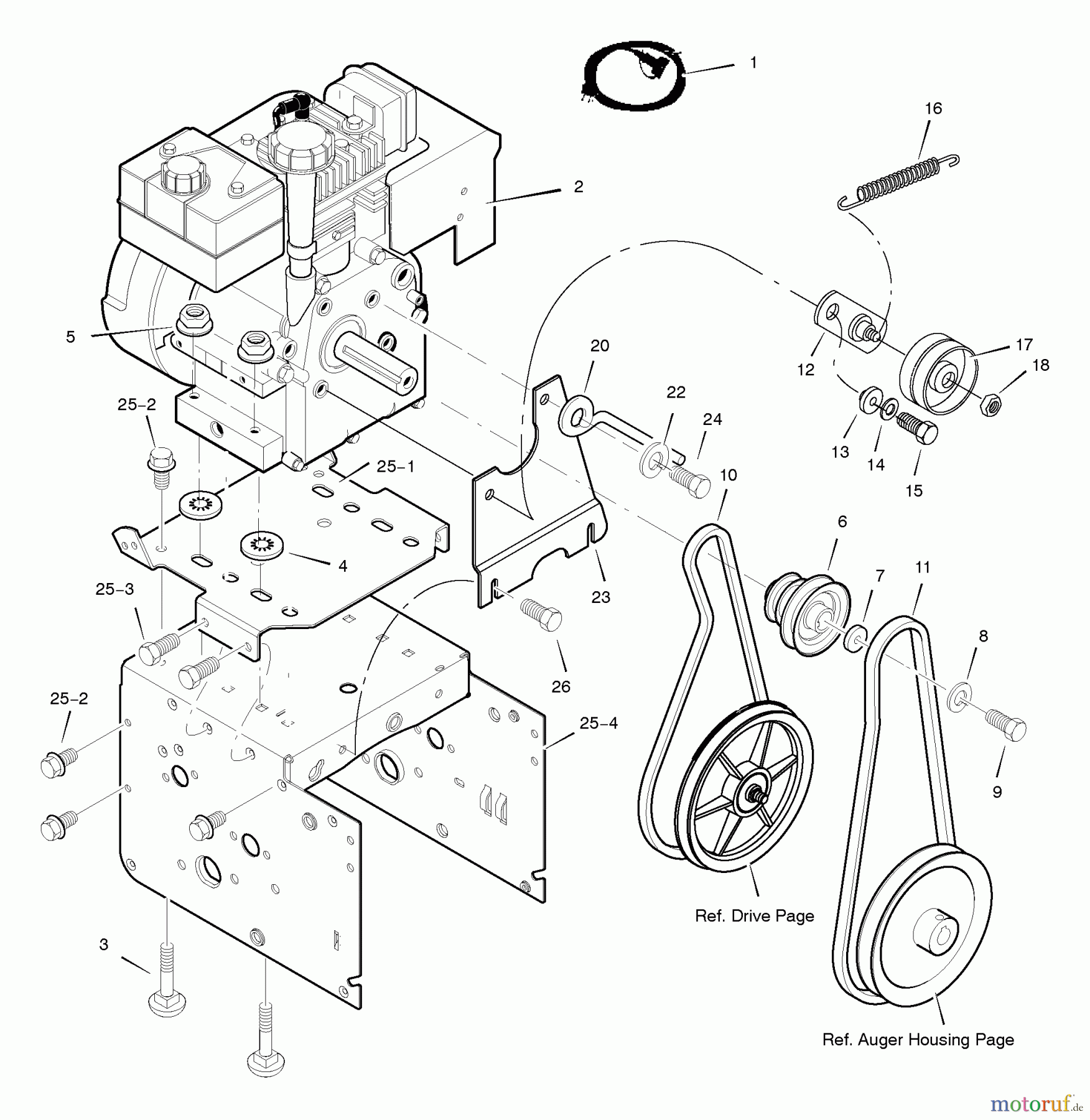  Murray Schneefräsen C950-52419-2 - Craftsman 24