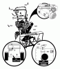 Murray C950-52420-0 - Craftsman 27" Dual Stage Snow Thrower (2004) (Sears) Ricambi Decals