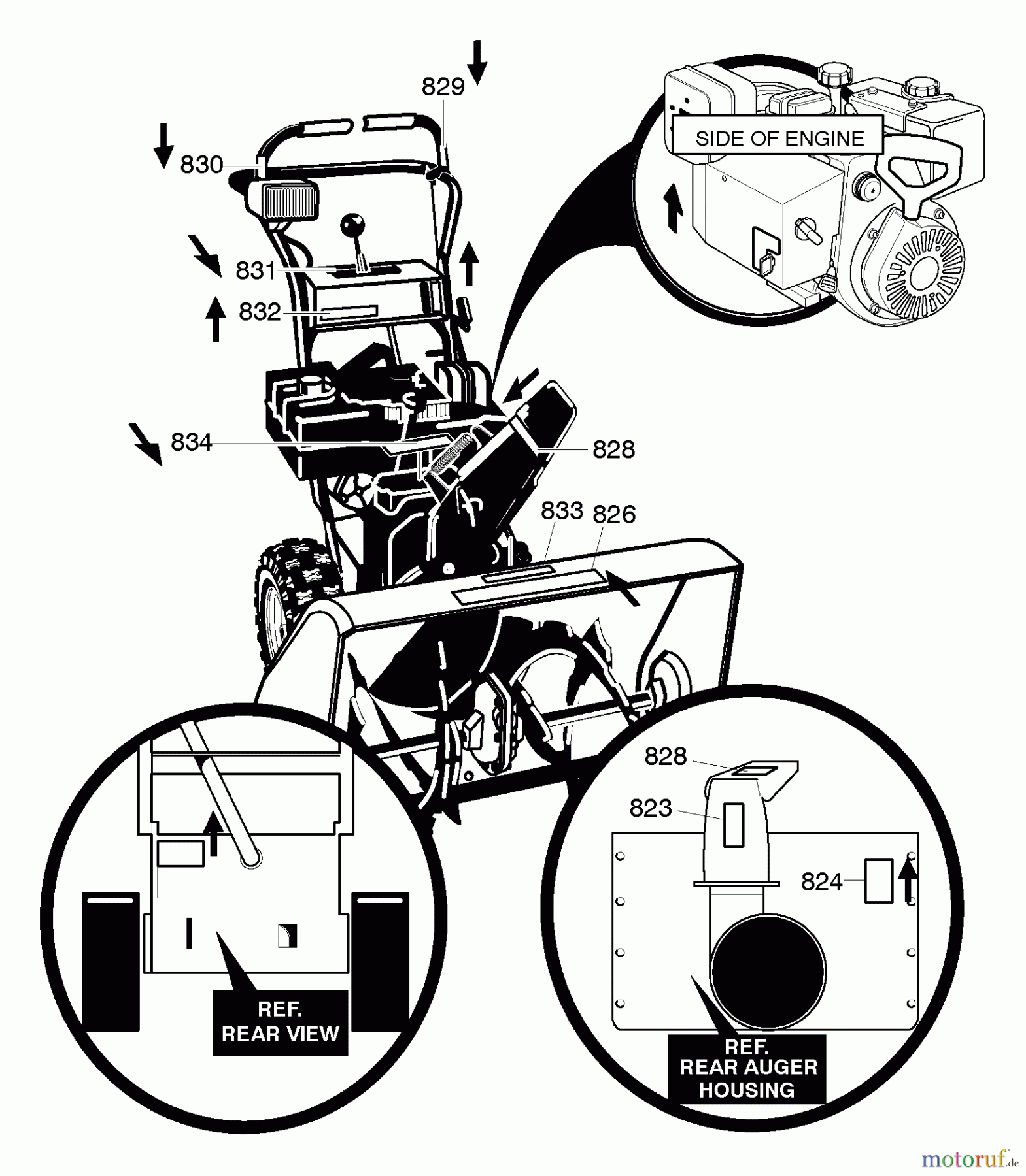 Murray Schneefräsen C950-52420-1 - Craftsman 27