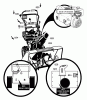 Murray C950-52421-0 - Craftsman 30" Dual Stage Snow Thrower (2004) (Sears) Ricambi Decals