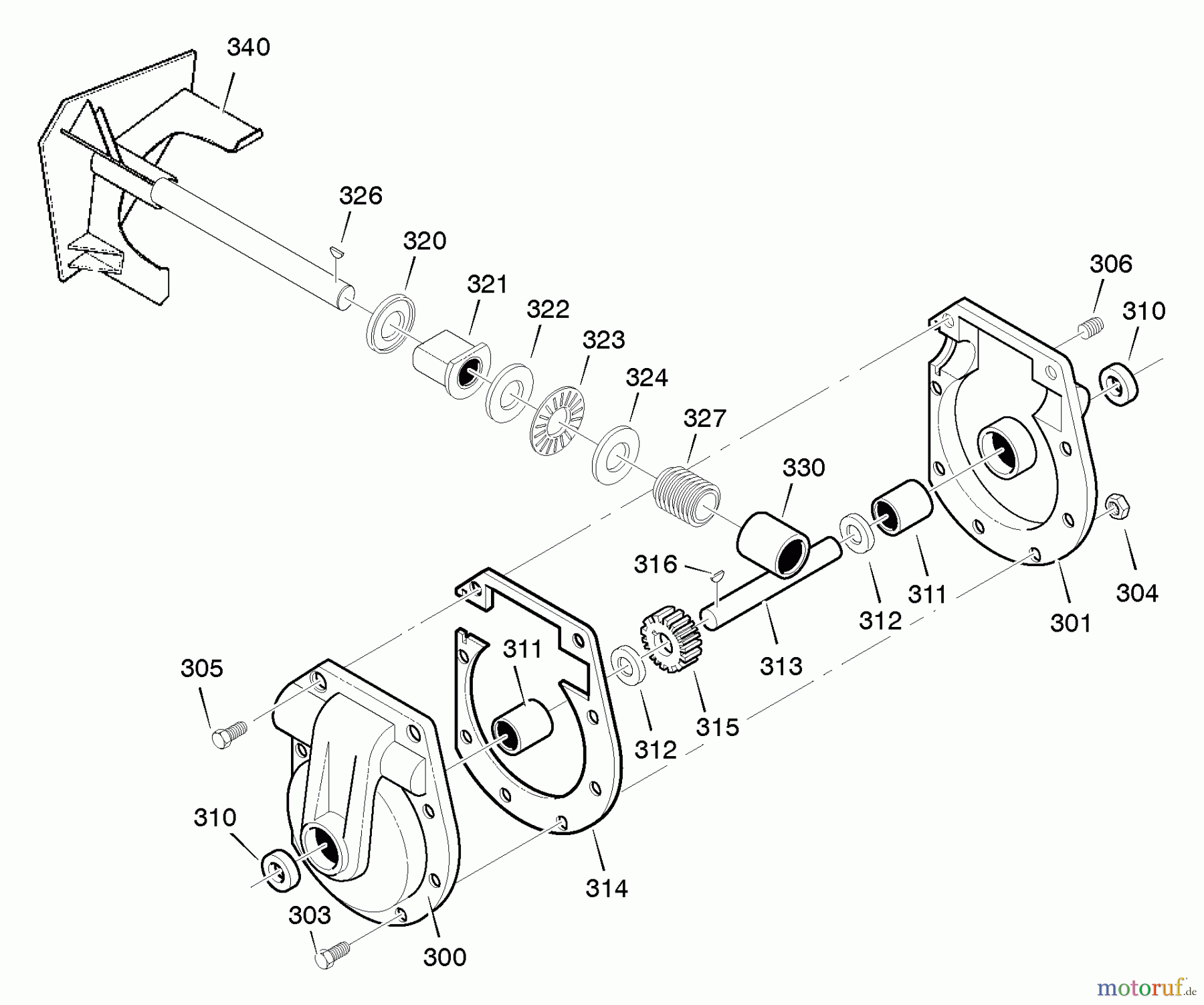  Murray Schneefräsen C950-52421-1 - Craftsman 30