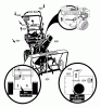 Murray C950-52431-0 - Craftsman 30" Dual Stage Snow Thrower (2004) (Sears) Ricambi Decals
