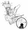 Murray C950-52461-1 - Craftsman 29" Dual Stage Snow Thrower (2005) (Sears) Ricambi Decals