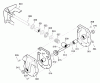 Murray C950-52461-1 - Craftsman 29" Dual Stage Snow Thrower (2005) (Sears) Ricambi Gear Case