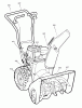 Murray C950-52721-0 (1695427) - Craftsman 24" Dual Stage Snow Thrower (2007) (Sears) Ricambi Decals
