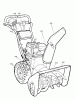Murray C950-52730-0 (1695383) - Craftsman 27" Dual Stage Snow Thrower (2007) (Sears) Ricambi Decals