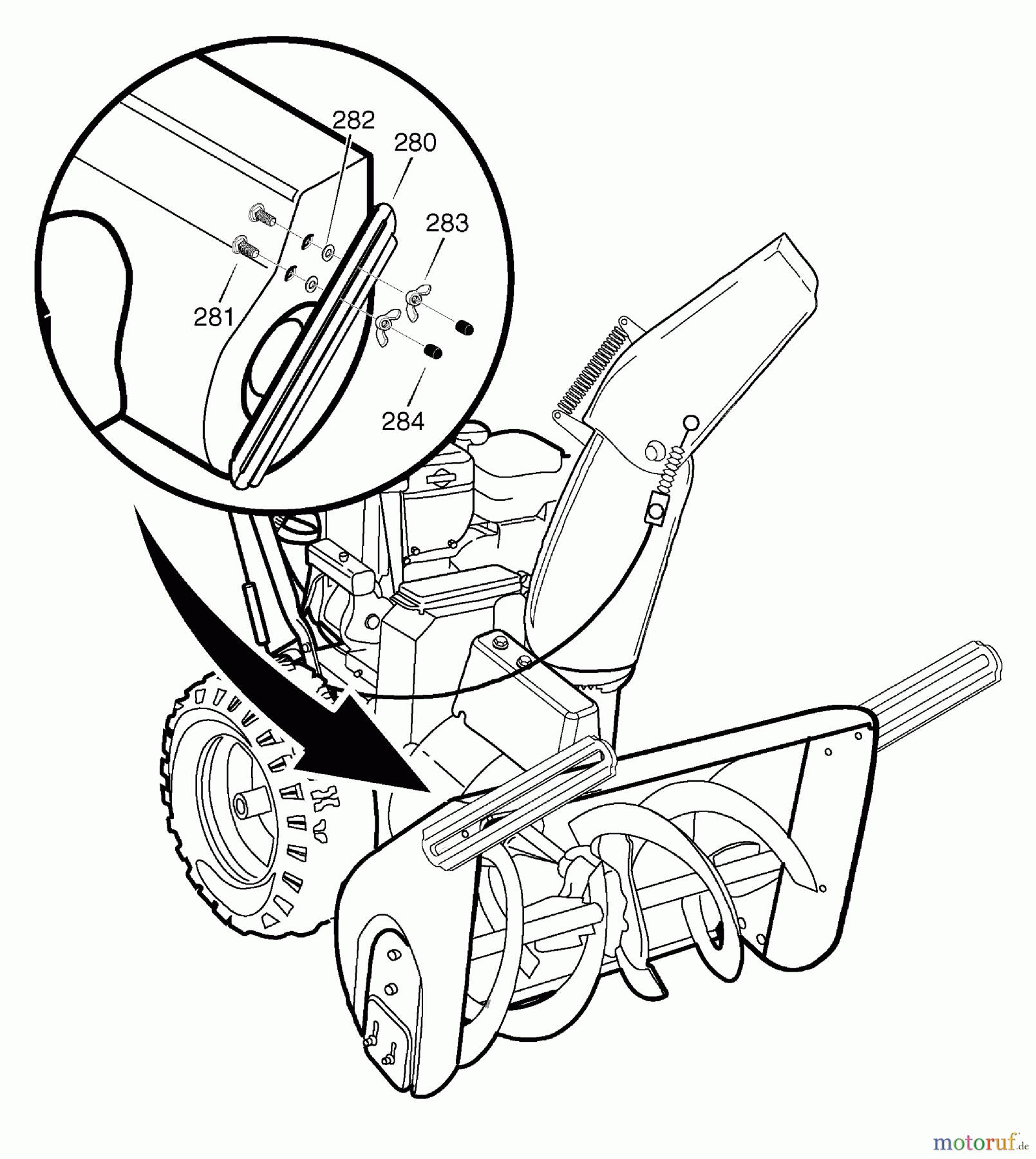  Murray Schneefräsen C950-52751-0 (1695385) - Craftsman 27